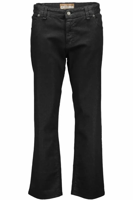 Elegant Pinocchieto Style Trousers with Logo Detail