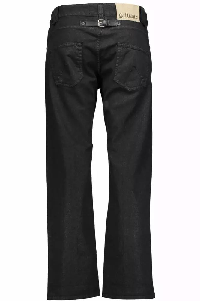 Elegant Pinocchieto Style Trousers with Logo Detail