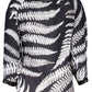Elegant Black Viscose Shirt with Logo Detail