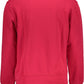 Red Printed Round Neck Sweatshirt
