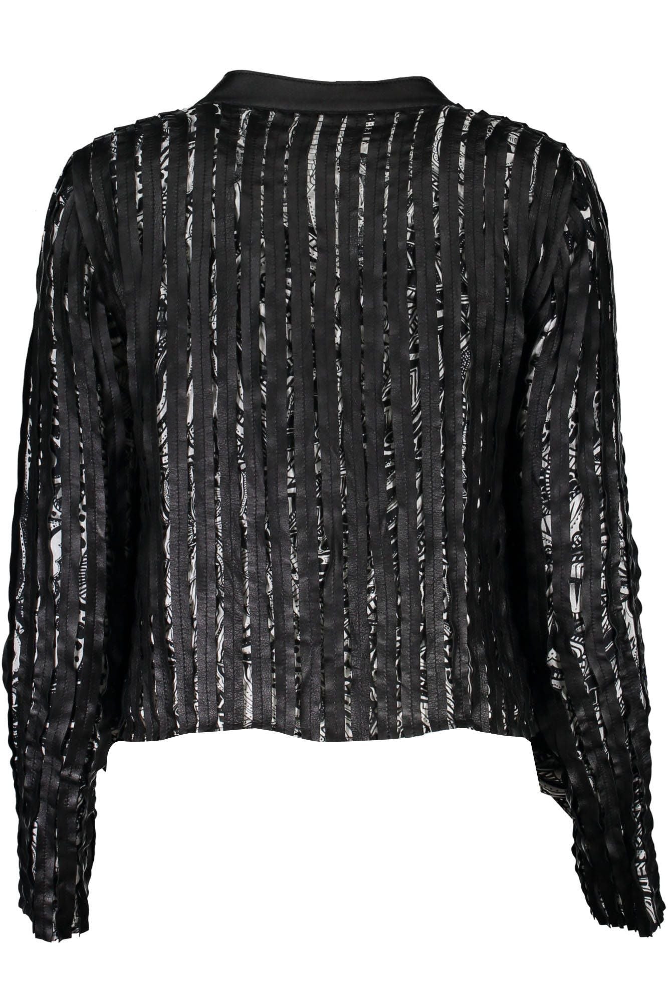 Chic Fringe Effect Sports Jacket