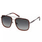 Elegant Square Frame Metal Sunglasses