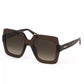 Chic Square Frame Sunglasses with Contrasting Details