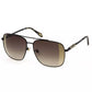 Chic Square Metal Frame Sunglasses