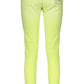 Chic Yellow Cotton Trousers