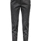 Elegant Black Trousers with Signature Charm