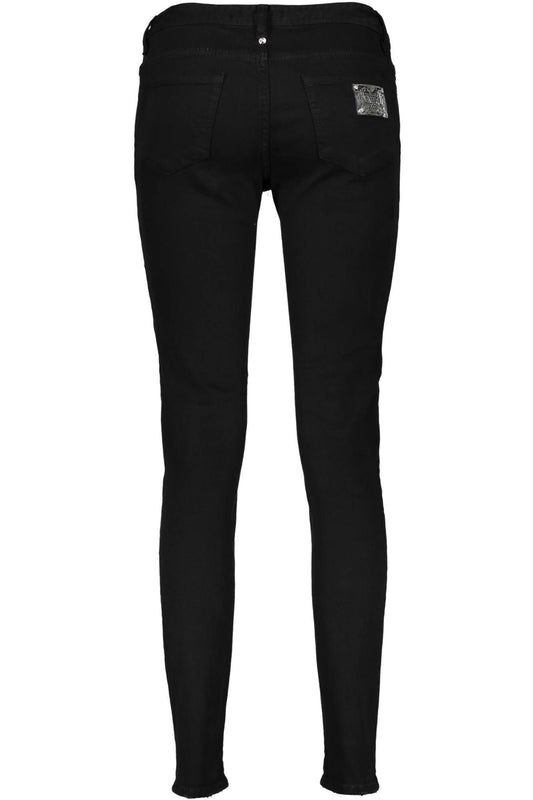 Chic Worn Effect 5-Pocket Trousers