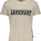 Elegant White Printed Cotton Tee