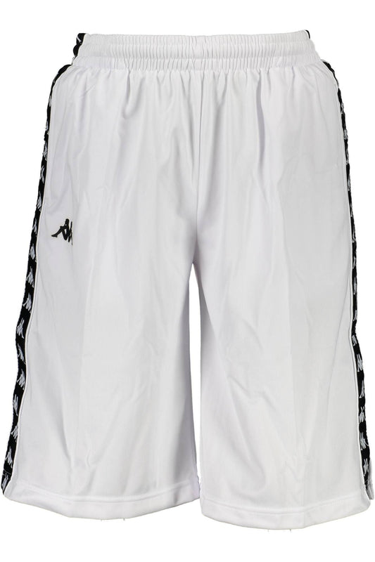 Kappa Elastic Waist Shorts with Logo Detail