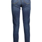 Chic Blue Stretch Denim Jeans