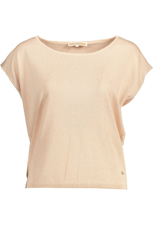 Chic Sleeveless Boat Neckline Top