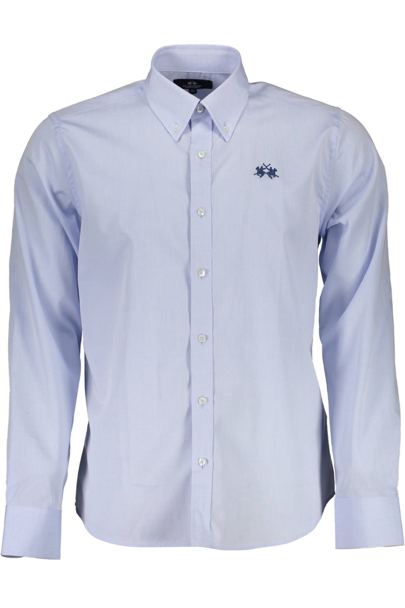 Elegant Light Blue Cotton Shirt