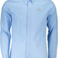 Sleek Slim Fit Button-Down Light Blue Shirt