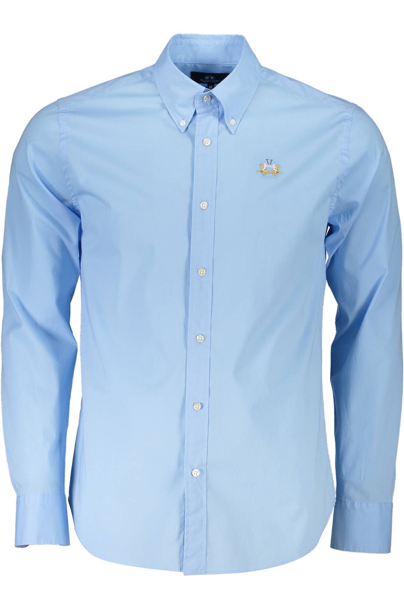 Elegant Light Blue Slim Fit Shirt