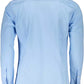 Sleek Slim Fit Button-Down Light Blue Shirt