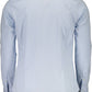 Elegant Light Blue Slim Fit Shirt