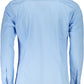 Elegant Light Blue Slim Fit Shirt