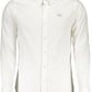 Slim Fit Embroidered White Shirt
