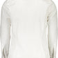 Slim Fit Embroidered White Shirt