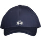 Elegant Visor Cap with Contrast Embroidery