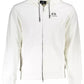 Classic White Zip-Up Hooded Sweatshirt