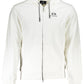 Luxurious Hooded White Sweatshirt with Logo