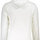 Classic White Zip-Up Hooded Sweatshirt