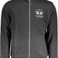 Sleek Cotton Blend Zippered Sweatshirt