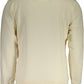Elegant White Cotton Sweatshirt with Logo
