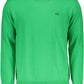 Chic Green Embroidered Logo Sweater
