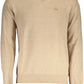 Elegant V-Neck Wool Blend Sweater