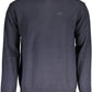 Elegant Turtleneck Wool Sweater in Blue