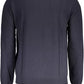 Elegant Blue Wool-Blend Sweater for Men