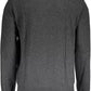 Elegant Gray Wool-Blend Sweater