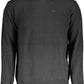 Elegant Black Turtleneck Sweater with Embroidery