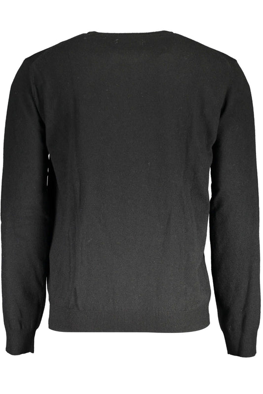 Elegant Wool Round Neck Men's Sweater