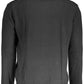 Elegant Black Turtleneck Sweater with Embroidery