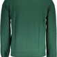 Elegant Green Embroidered Sweater