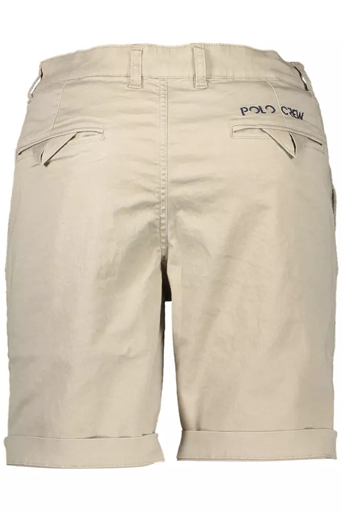 Elegant Slim Fit Bermuda Shorts