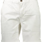Chic Slim Fit Embroidered Bermuda Shorts