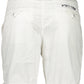 Chic Slim Fit Embroidered Bermuda Shorts