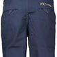 Chic Slim Fit Bermuda Shorts in Blue