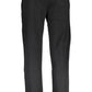 Elegant Athletic Black Trousers for Men