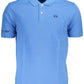 Elegant Light Blue Cotton Polo Shirt