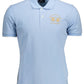 Elegant Light Blue Casual Polo Shirt