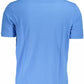 Elegant Light Blue Cotton Polo Shirt