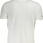 Elegant White Short-Sleeved Polo Shirt