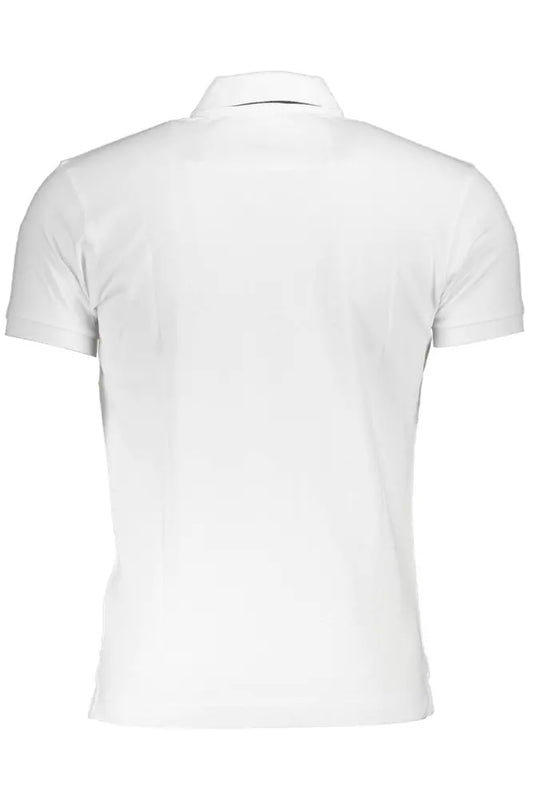 Sleek Slim Fit Polo with Embroidery Detail