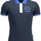 Sleek Slim Fit Polo with Contrasting Embroidery