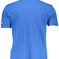 Chic Regal Blue Cotton Polo Shirt